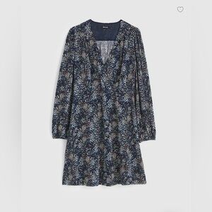 Madewell Faux Wrap Dress in Floral NWT Size 4